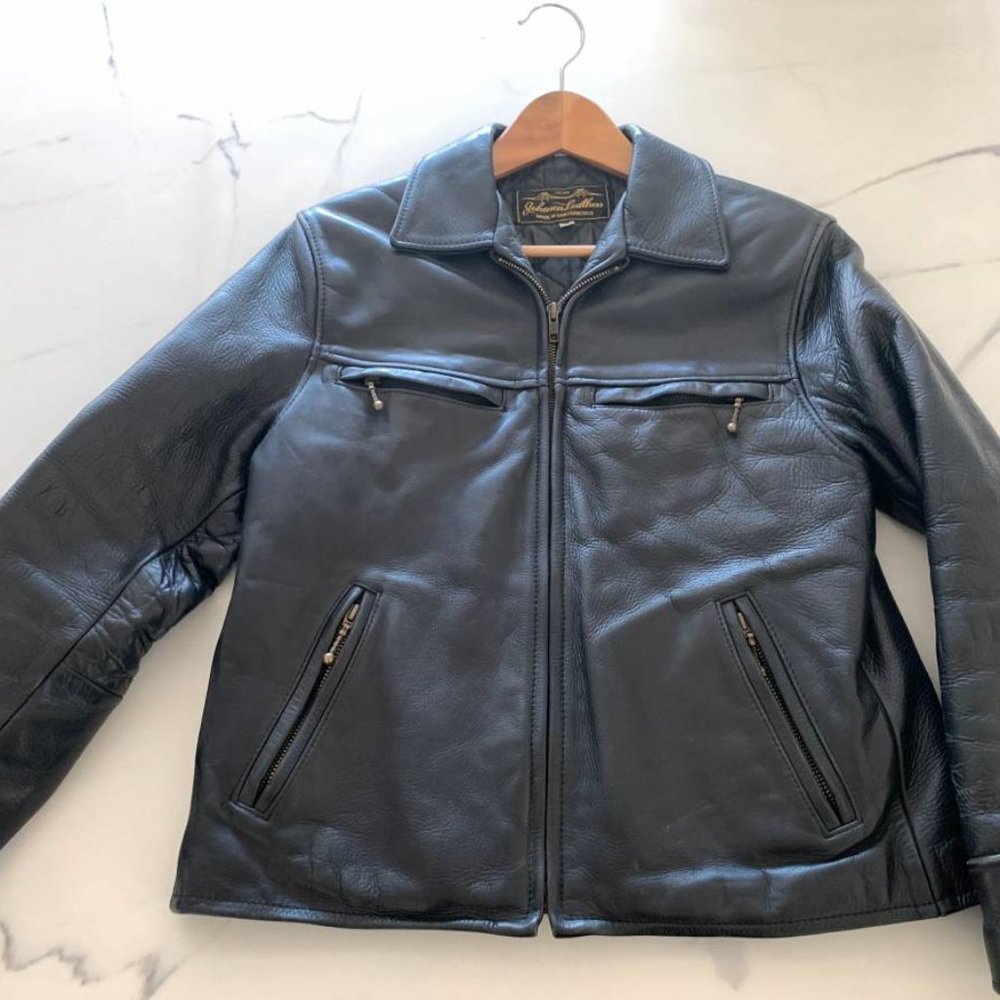 Johnson Leathers Motorcycle Jacket (women's small)